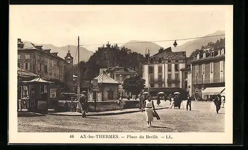 AK Ax-Les-Thermes, Place du Breilh