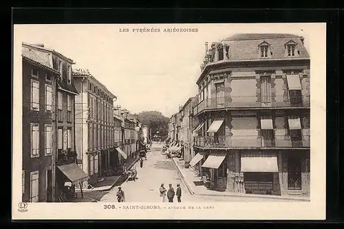 AK Saint-Girons, Avenue de la Gare
