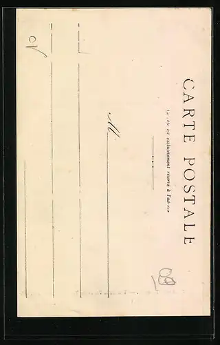 AK Ax-Les-Thermes, Vue de la Porte du Teich et du Personnel