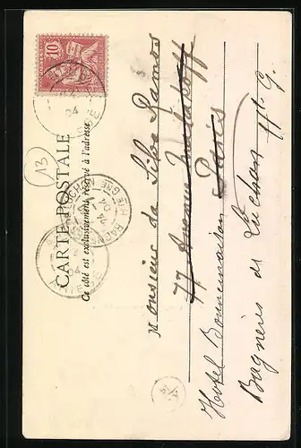 AK Aulus, Un coin du Village