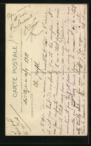 AK Le Mas D`Azil, La Rue Droite