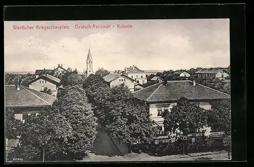 AK Deutsch-Avricourt, Kolonie, Westlicher Kriegsschauplatz