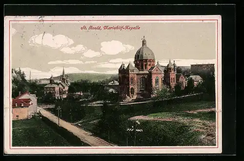 AK St. Avold, Blick auf die Mariahilf-Kapelle
