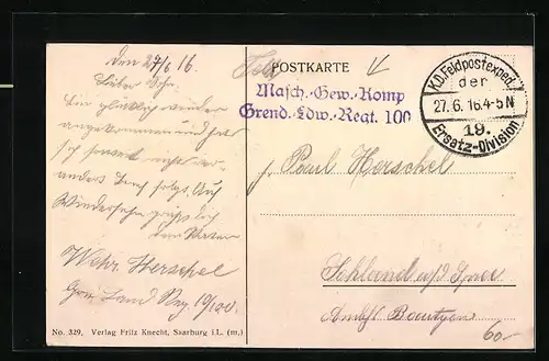 AK Saarburg-Lothr., Zerstörte Reithalle des Ul. Rgt. 11