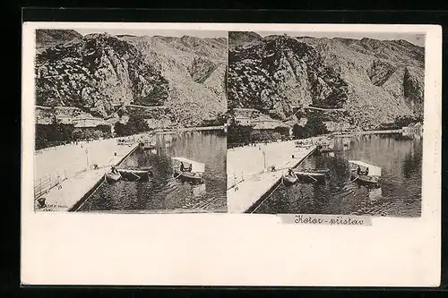 AK Kotor, Kotor-pristav, Uferstrasse