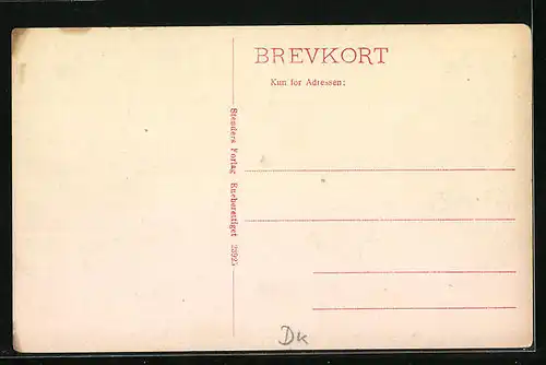 AK Thorshavn, Faeroerne, Ortsansicht aus der Vogelschau