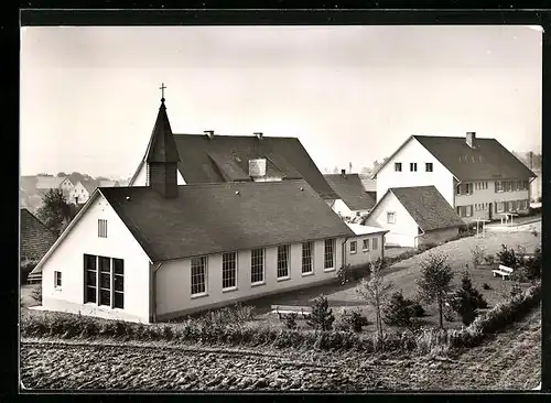 AK Görwihl, Albert-Schweitzer-Haus mit Umgebung