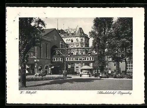 AK Wuppertal-Elberfeld, Schwebebahnhof Döppersberg