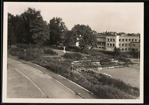 AK Frankfurt-Westend, I.G. Farbenindustrie Aktiengesellschaft, Garten