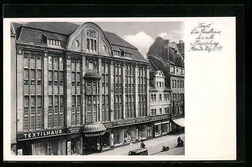 AK Magdeburg, Tezet Textilhaus Zentrum Weberei-Waren GmbH