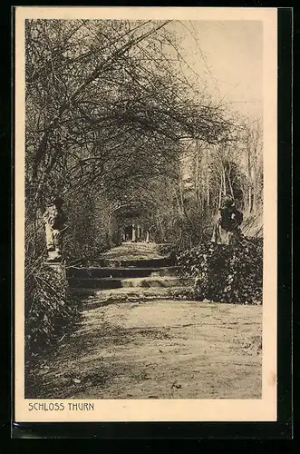 AK Heroldsbach, Park am Schloss Thurn