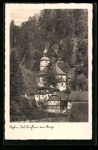 AK Oybin /Zittauer Geb., Kirchlein am Berge
