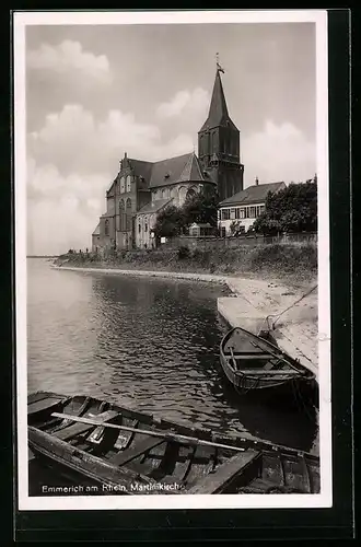 AK Emmerich am Rhein, Blick auf Martinikirche