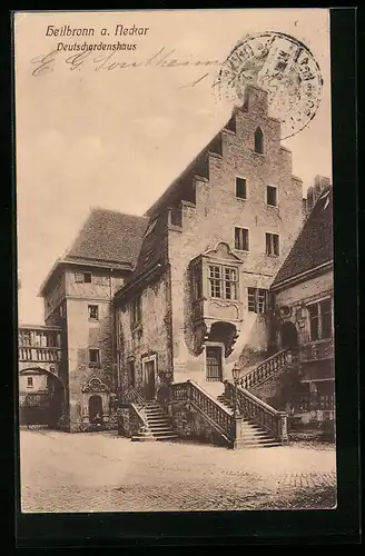 AK Heilbronn a. Neckar, Blick auf Deutschordenshaus