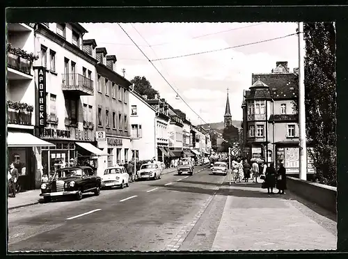 AK St. Wendel, Blick in die Bahnhofstrasse