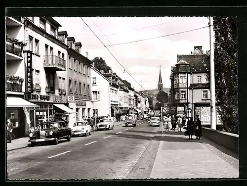 AK St. Wendel, Blick in die Bahnhofstrasse