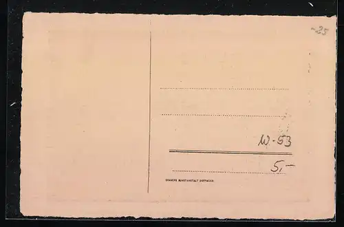 Künstler-AK Bonn a. Rh., Blick auf Universität