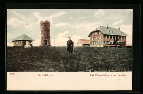 AK Feldberg, Das Turmhotel auf dem Höchsten