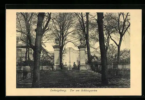 AK Ludwigsburg, Tor am Schlossgarten