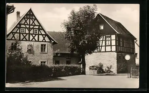 AK Bad Köstritz, Gasthaus zum Frosch