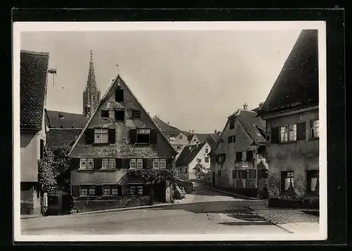 AK Ulm, Fischerviertel mit Häuslesbrücke