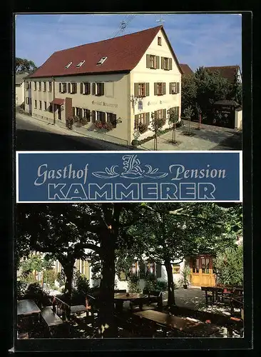 AK Pautzfeld, Gasthof-Pension Kammerer, Garten