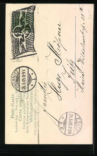 Künstler-AK sign. Chas. K. Cook: Holländer im Gespräch