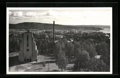 AK Jyväskylä, Ortsansicht aus der Vogelschau