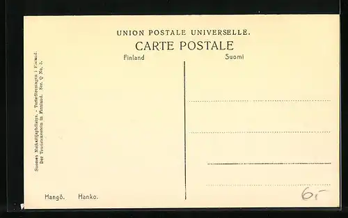 AK Hangö, Uferpartie