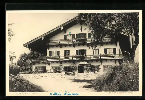 AK Törwang /Samerberg, Café Paullauf