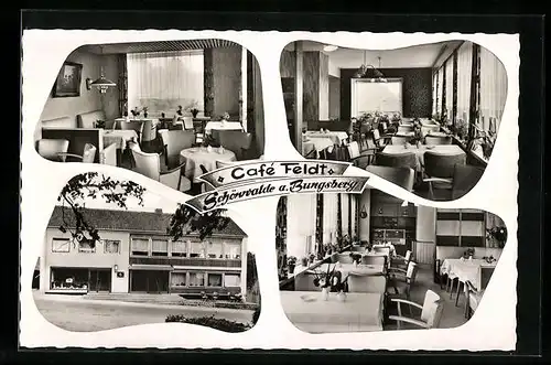 AK Schönwalde am Bungsberg, Café Feldt, Inh. Otto Feldt