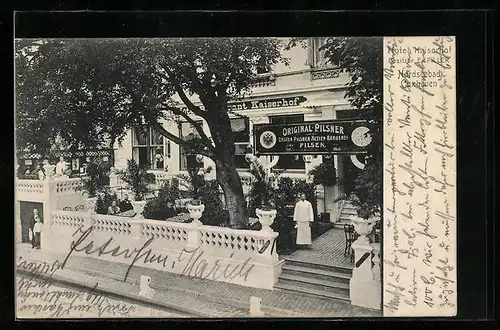 AK Cuxhaven, Hotel Kaiserhof, E. Piller