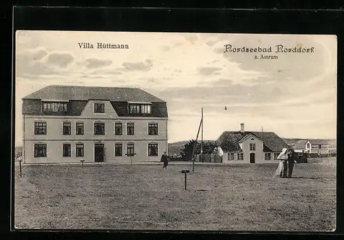 AK Norddorf a. Amrum, Villa Hüttmann