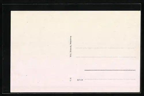 AK Geiselwind, Murrmanndenkmal, Unterer Markt, Hauptstrasse