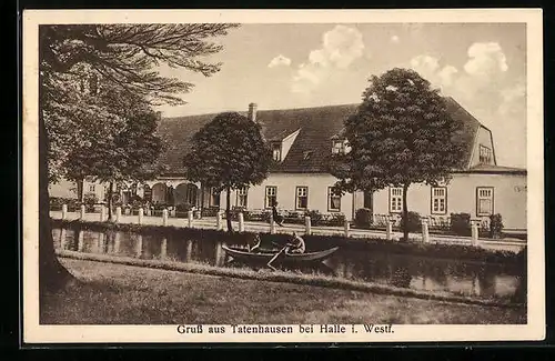 AK Tatenhausen bei Halle, Gasthof Tatenhausen von Clemens Hoppe
