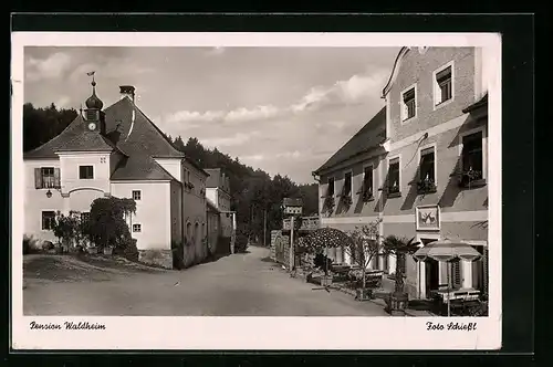 AK Rötz / Opf., Hotel-Pension Waldheim