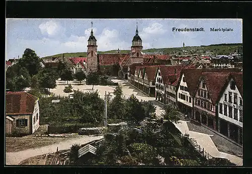 AK Freudenstadt, Marktplatz