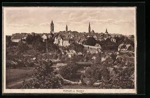 AK Rottweil a. N., Gesamtansicht