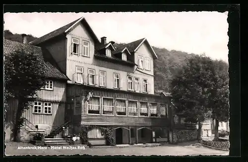 AK Altenbrak / Harz, Hotel Weisses Ross