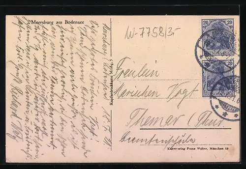 AK Meersburg a. B., Panorama