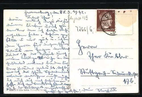 AK Zwerenberg / Württ., Ortsansicht mit Kirche