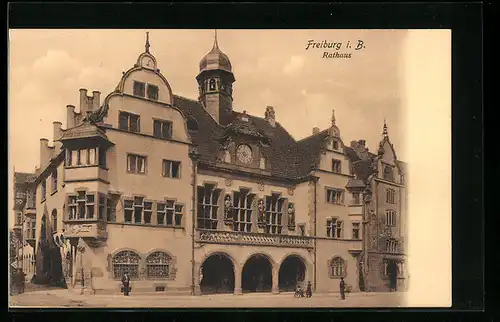 AK Freiburg i. Br., Rathaus
