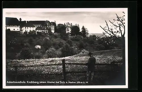 AK Sulz / Neckar, Ackerbauschule Kirchberg (ehem. Kloster)