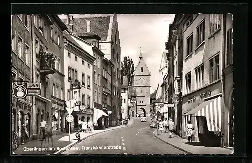 AK Überlingen / Bodensee, Franziskanerstrasse