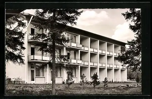 AK Bad Dürrheim, Neubau Kur-Sanatorium Karolushaus