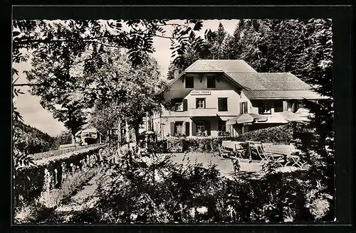 AK Todtmoos / Schwarzwald, Gasthaus und Pension Zur Forsthof