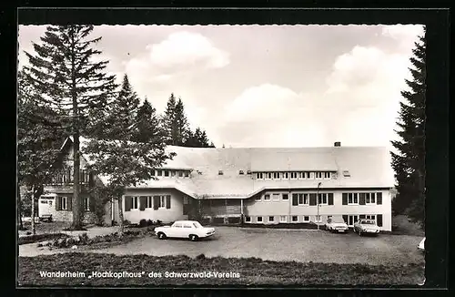 AK Todtmoos / Schwarzwald, Wanderheim Hochkopfhaus auf dem Weissenbachsattel