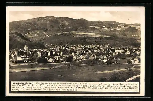AK Schopfheim / Baden, Gesamtansicht