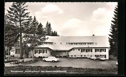 AK Todtmoos / Schwarzwald, Wanderheim Hochkopfhaus des Schwarzwald-Vereins