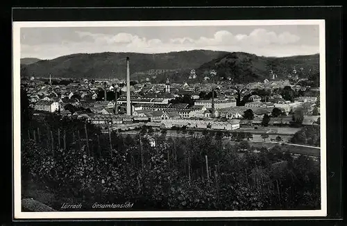 AK Lörrach / Baden, Gesamtansicht